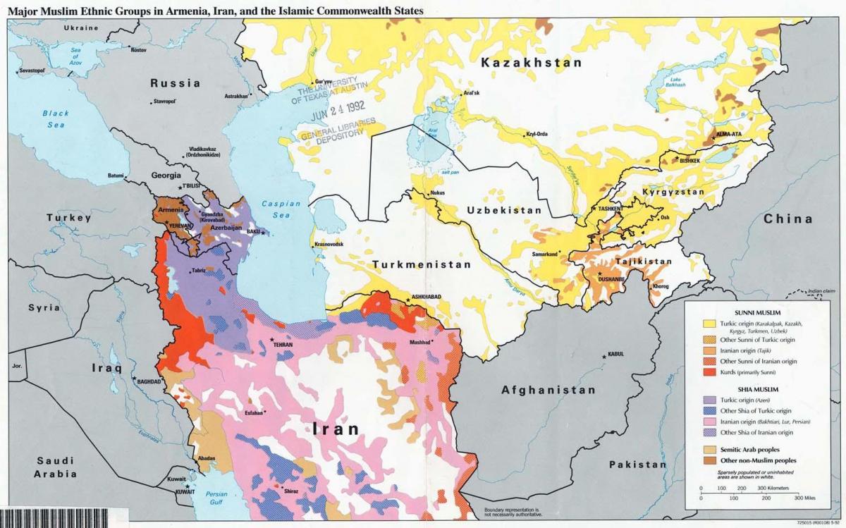 harta e fesë Kazakistan